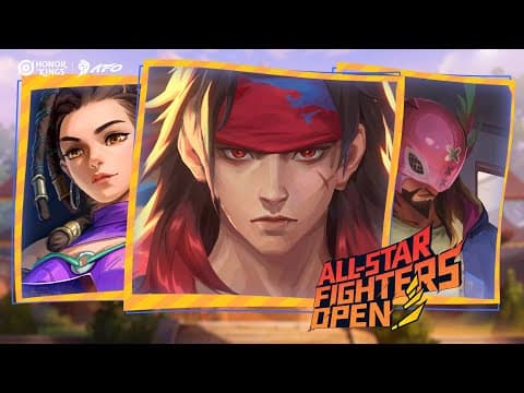 All-Star Fighters Open başlamak üzere! I Honor of Kings Türkiye