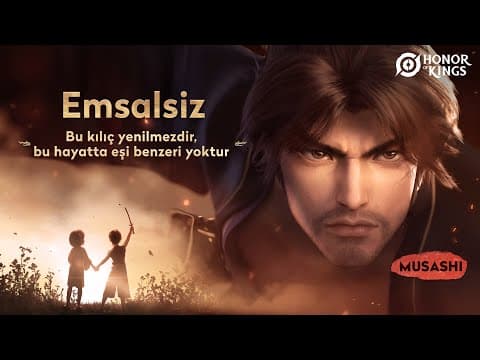 Musashi Kılıç Azizi'nin Hikayesi Sizlerle! I Honor of Kings Türkiye